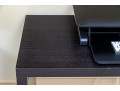 Ikea Black Finished Desk With Office Chair