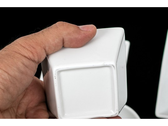 Assembled Collection Of Classic White Ceramic Serving Wares