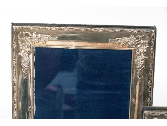 Collection Of Four Sterling Silver Mounted Picture Frames