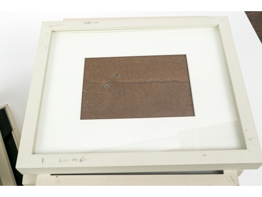 Collection Of Sixteen Pottery Barn Easel Back Picture Frames, Including Two Larger