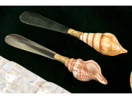 Fabulous Collection Of Nautical Caviar And Cocktail Serving Wares
