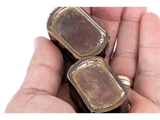 Collection Of Three Tortoise Snuff Boxes