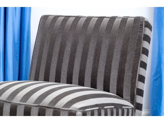 Pair Of Custom Quality Slipper Chairs