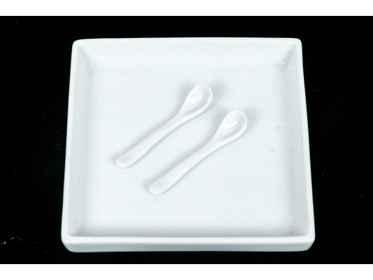 Assembled Collection Of Classic White Ceramic Serving Wares