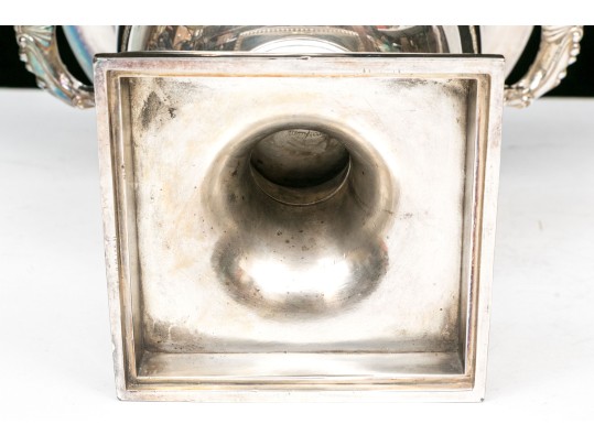 A Fine American, Gorham Silver Plated Twin Handled Champagne Cooler