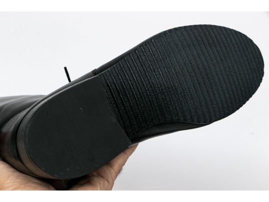 E. Vogel, NY, Pair Of Custom Black Leather Boots, Please See Sizing Note