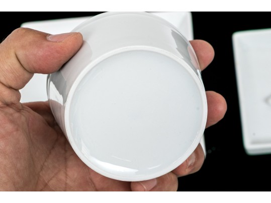 Assembled Collection Of Classic White Ceramic Serving Wares