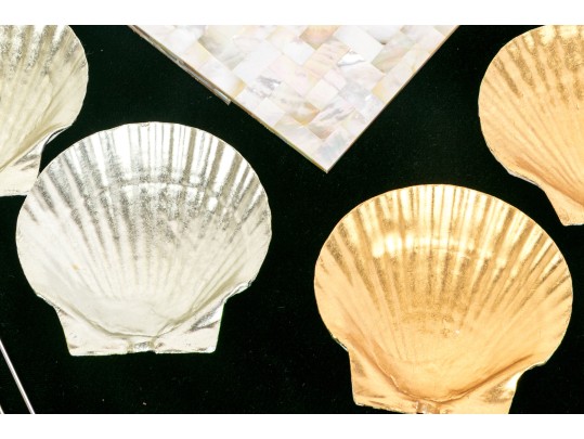 Fabulous Collection Of Nautical Caviar And Cocktail Serving Wares