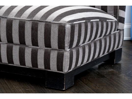 Pair Of Custom Quality Slipper Chairs