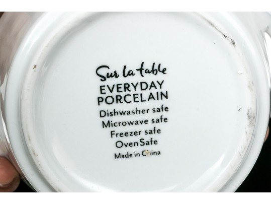 Assembled Collection Of Classic White Porcelain Dining & Serving Wares