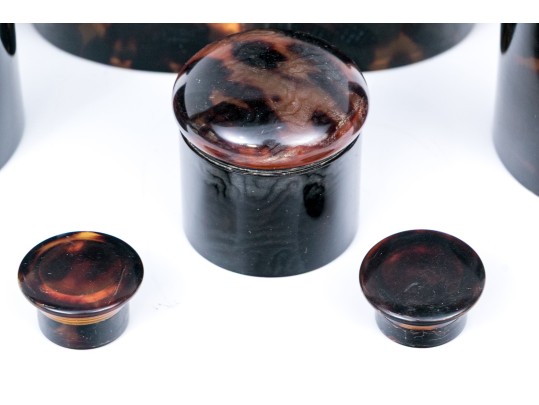 Collection Of Six Tortoise Boxes