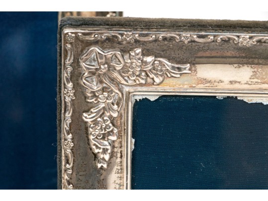 Collection Of Four Sterling Silver Mounted Picture Frames