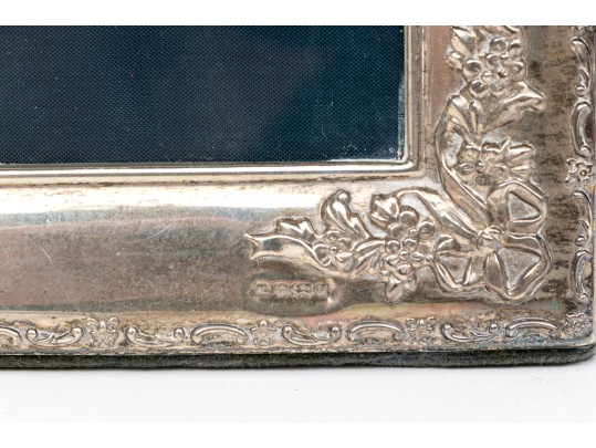 Collection Of Four Sterling Silver Mounted Picture Frames