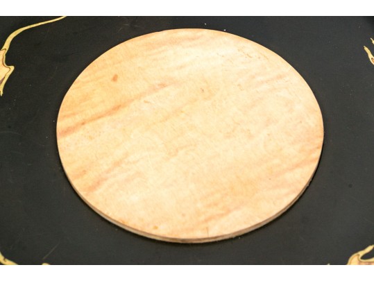 Vintage Couroc Plastic And Wood Cheeseboard