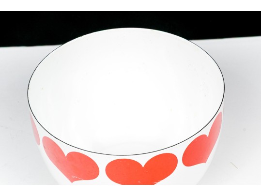 Arabia Enameled Serving Bowl