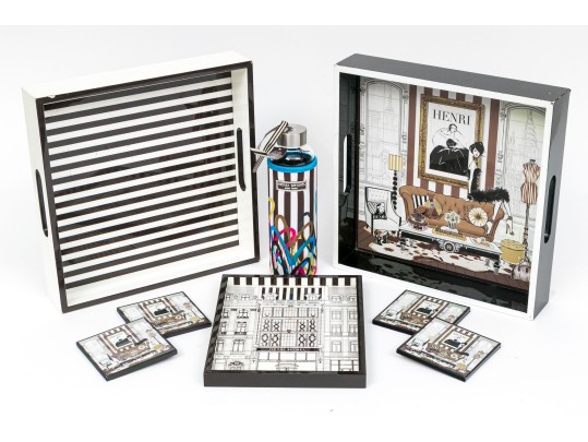 Fabulous Collection Of Henri Bendel New York Tablewares