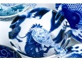 Asian Blue And White Serving And Decorating Lot