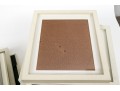 Collection Of Sixteen Pottery Barn Easel Back Picture Frames, Including Two Larger