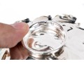 Pair Of Christofle Silver Leaf Form Dishes
