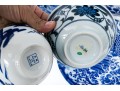 Asian Blue And White Serving And Decorating Lot