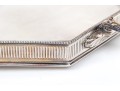 Large Antique English Silverplate Twin Handled Tray