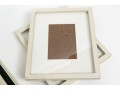 Collection Of Sixteen Pottery Barn Easel Back Picture Frames, Including Two Larger