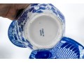 Asian Blue And White Serving And Decorating Lot
