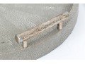 Designer Faux Shagreen Round Tray