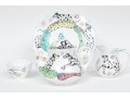 Sonia Spencer For Frank Mcintosh Hand-painted Bone China Teaset