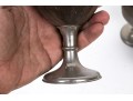 Assembled Collection Of Four.Coconut Goblets