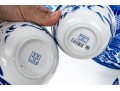 Asian Blue And White Serving And Decorating Lot