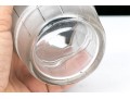 Charming Silver Plate Mounted Frosted Glass Ice Bucket
