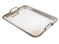 Quality Meridional Brazilian Silver Plated Twin Handled Tray