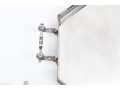 Large Antique English Silverplate Twin Handled Tray