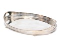 Quality Antique English Silverplate Oval Tray