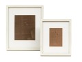 Collection Of Sixteen Pottery Barn Easel Back Picture Frames, Including Two Larger