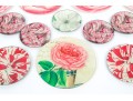 Collection Of Thirteen Decoupage Glass And Plastic Plates By John Derian New York 
