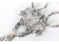 800 Silver Blackberry Shears, 1.285 Troy Ozs. 