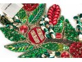 Vintage Kim Seybert Embroidered Garland Placemat