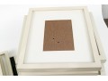 Collection Of Sixteen Pottery Barn Easel Back Picture Frames, Including Two Larger