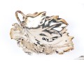 Pair Of Christofle Silver Leaf Form Dishes