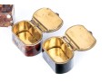 Collection Of Three Tortoise Snuff Boxes