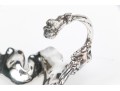 Pair Of Antique Silver Plated Individual Grape Servers, Beautifuly Restored
