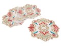 Set Of Four Kim Seybert Exceptional Beaded Placemats