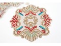 Set Of Four Kim Seybert Exceptional Beaded Placemats