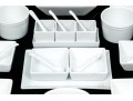 Assembled Collection Of Classic White Ceramic Serving Wares