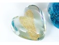 Group Of Five Art Glass And Ceramic Table Top Items
