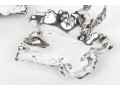 Pair Of Antique Silver Plated Individual Grape Servers, Beautifuly Restored