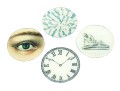 Collection Of Five Decoupage Glass Plates By John Derian New York