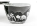 Set Of Six Harvey Nichols Foodmarket Ceramic Coffee Mugs